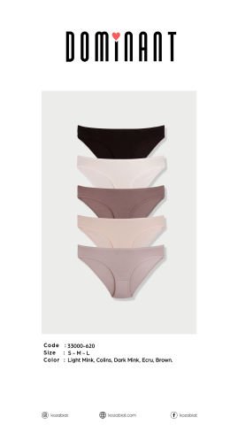 Koza Biat 33000-620 Bayan Külot 5'li