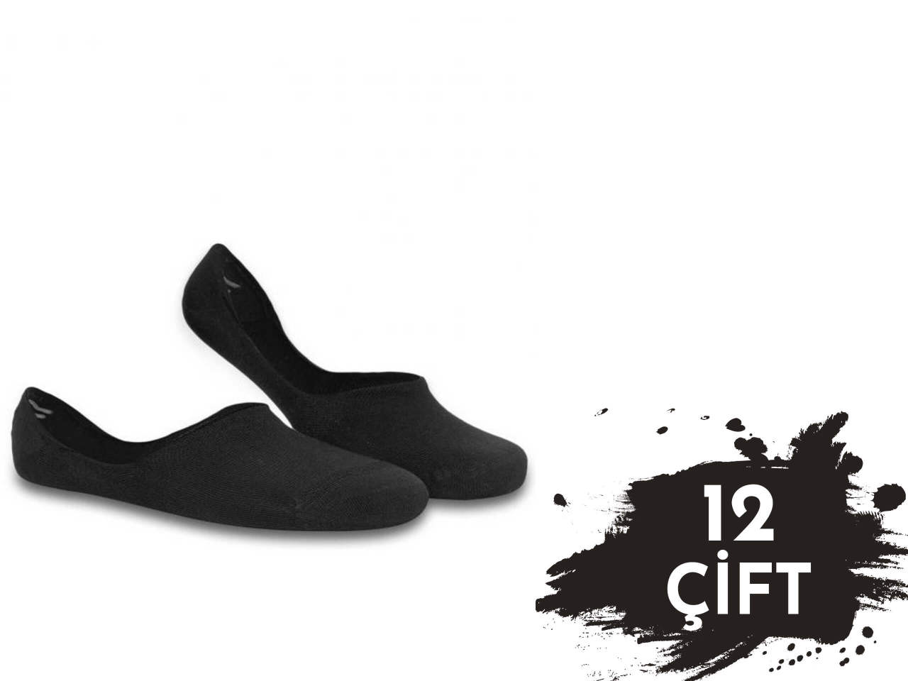 Özmen Erkek Penye Silikonlu Babet 12'li