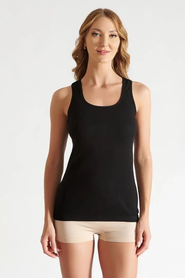 Tutku Bayan Elestan Geniş Askılı Atlet