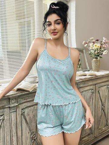 NIGHTLIGHT 3775 Şortlu Takım (S-M-L-XL)