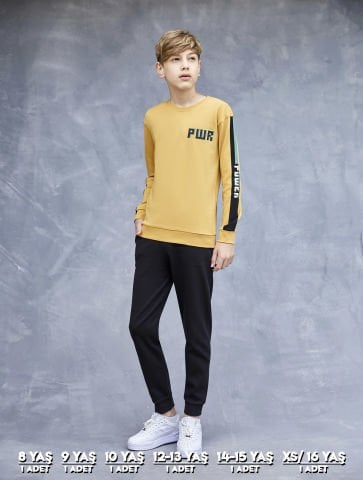 Elsima 3167 Erkek Çocuk Uzun Kollu Pijama Takımı 6'lı (8-16YAŞ)