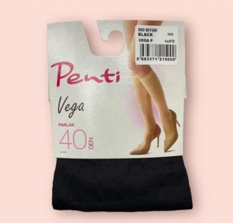 Penti Vega Bayan Pantolon Çorap 12'li VİZON(86) - STANDART