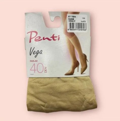 Penti Vega Bayan Pantolon Çorap 12'li VİZON(86) - STANDART