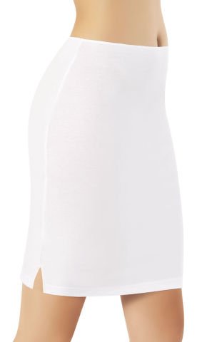 Kota 5117 Modal Diz Üstü Bayan Jüpon BEYAZ - M