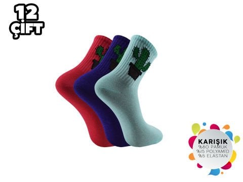 Esinti 94 Bayan Kolej Çorap 12'li
