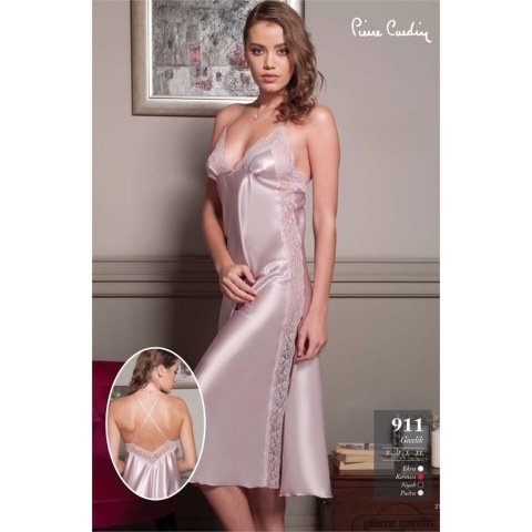 Pierre Cardin 911 Saten Gecelik