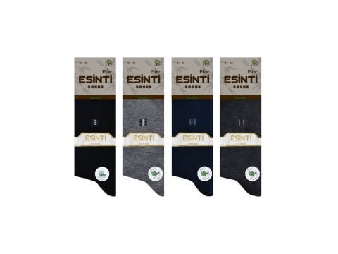 Esinti 25-9 Dikişsiz Kokulu Erkek Bambu Soket 12'li