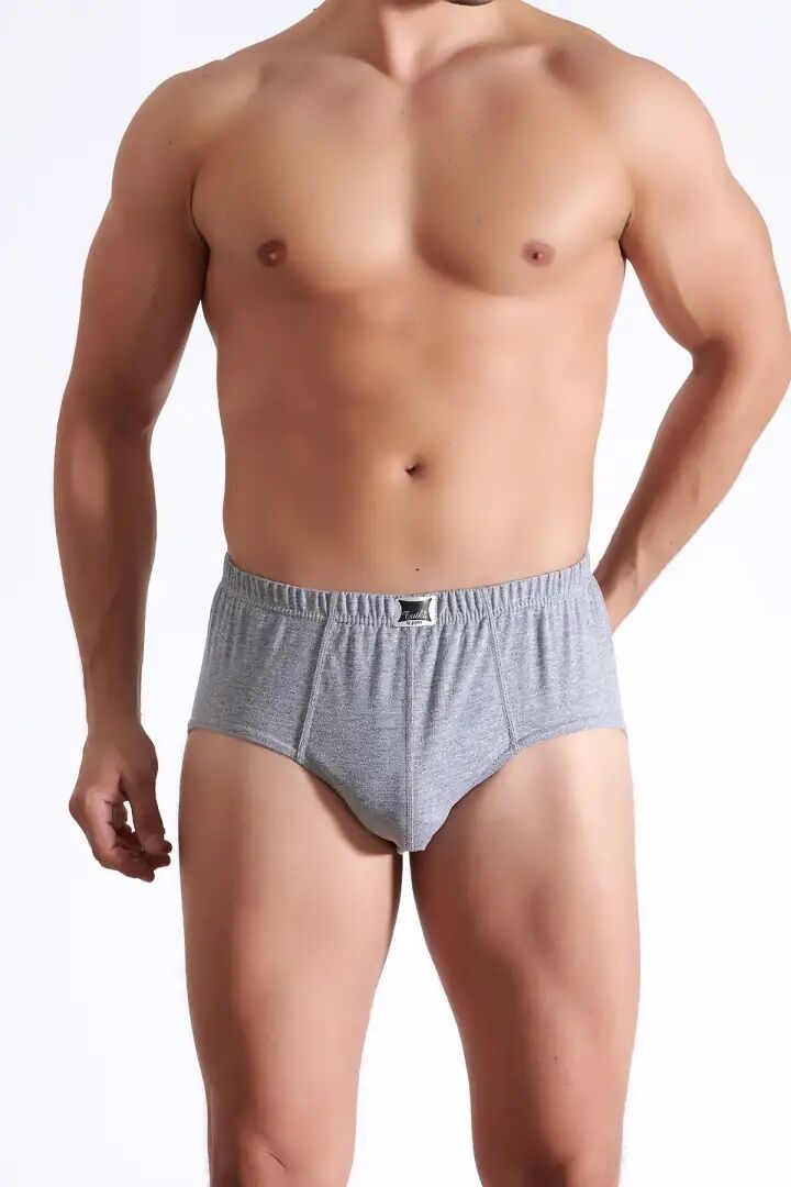 Tutku 0109 Erkek Renkli Kom Slip Külot 12'li GRİ - 6/XXL