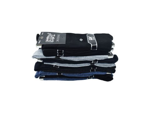 İbrahim Berk 23-11 Erkek Özel Dikişsiz Çorap 12'li