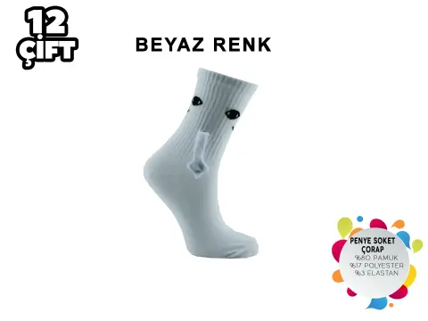 XGRİ POLO B-89 (36-40) Halay Çeken Bayan Soket Çorap 12'li