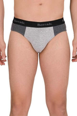 Berrak 1066 Erkek Slip Külot FÜME - XL