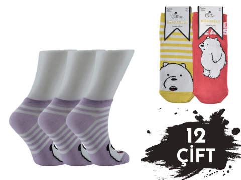 Miss Bella Bayan Penye Patik 12'li