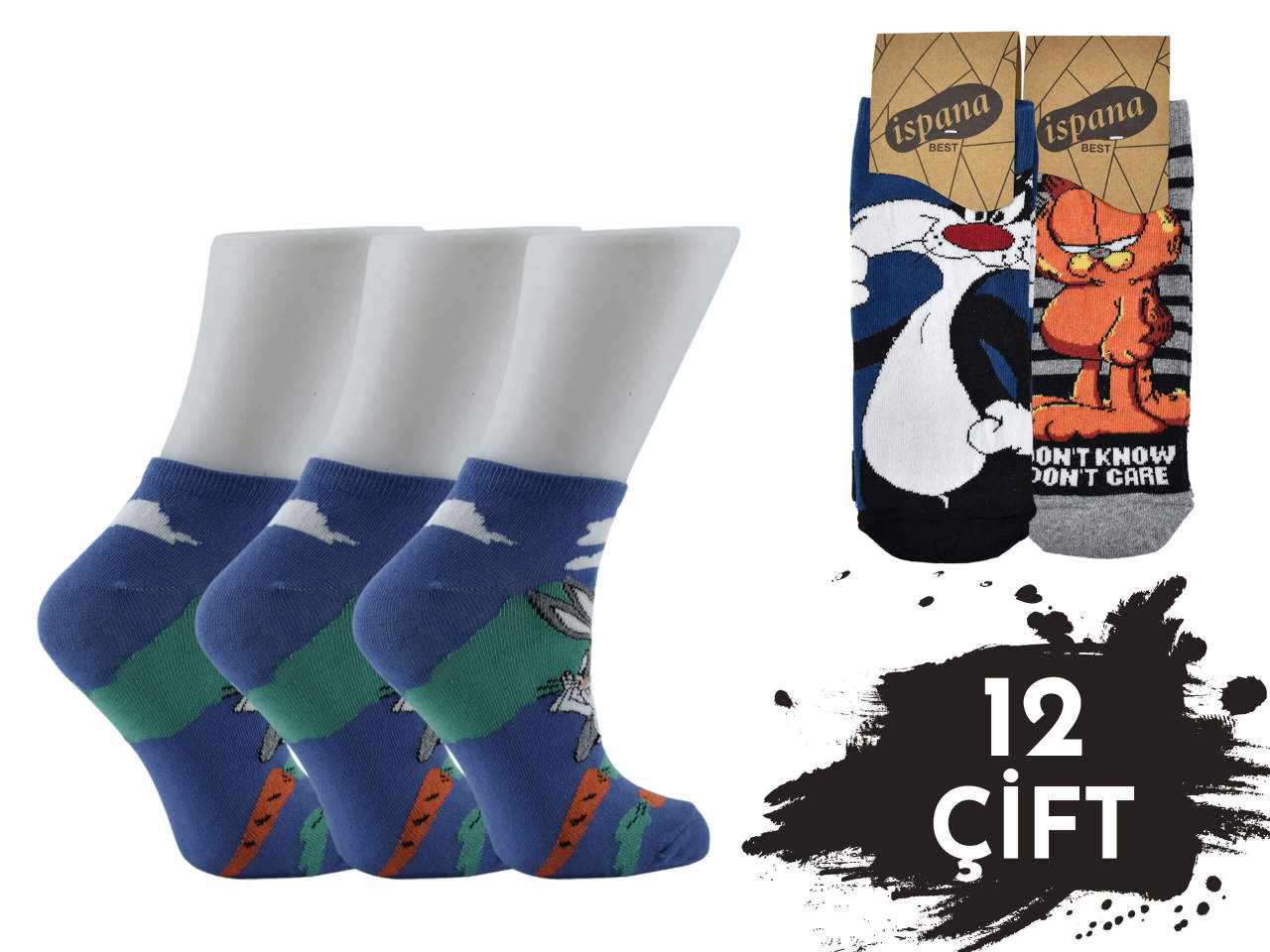 Miss Bella Bayan Penye Patik 12'li