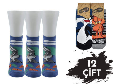 Miss Bella Bayan Penye Patik 12'li