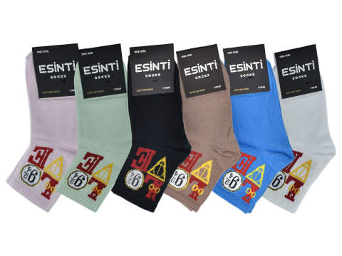 Esinti Bayan Kolej Çorap 12'li