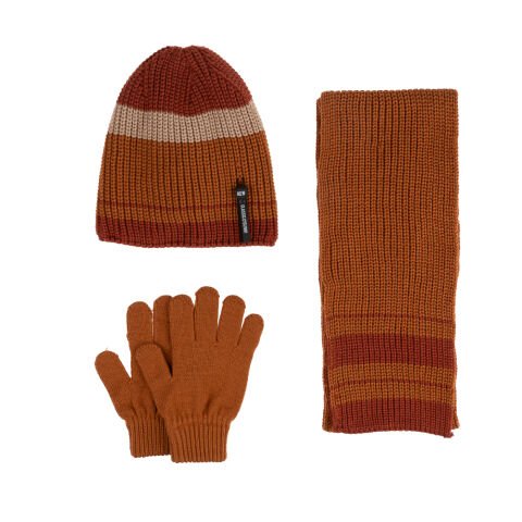 Kitti P-K24180-11 (9-15) Yaş Erkek Çocuk Şapka Atkı Eldiven Takım 6'lı