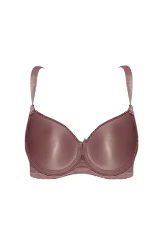 Aysemin 5295 C Cup (85-90-95-100-105) Balenli Desteksiz Bayan Sütyen 6'lı KAHVE - SERİLİ