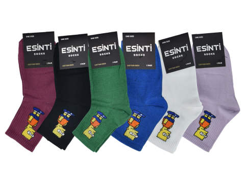 Esinti Bayan Kolej Çorap 12'li