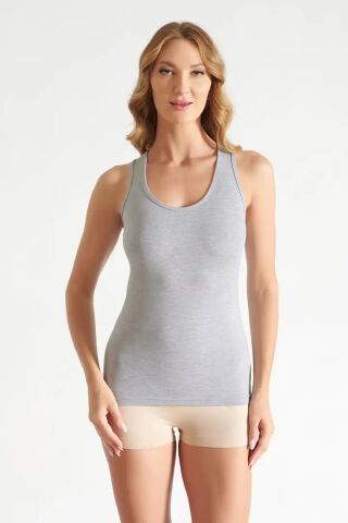 Tutku Elit 2002 Modal Elestan Bayan Geniş Askılı Atlet