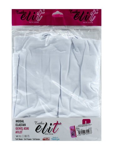 Tutku Elit 2002 Modal Elestan Bayan Geniş Askılı Atlet