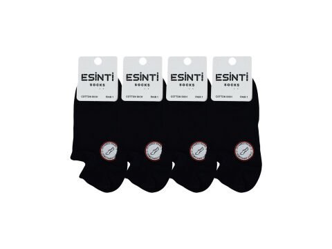 Esinti 29-Siyah Bayan Penye Sneakers 12'li