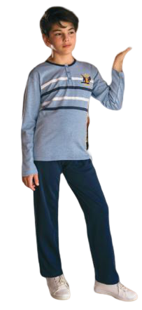 Elsima 1553 Garson Boy Erkek Çocuk Pijama Takımı