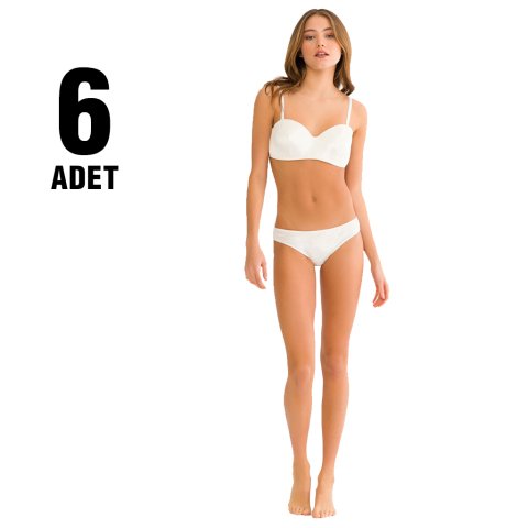 Cansoy 310 Dolgulu Lotus Kap Bayan Sütyen Takım 6'lı