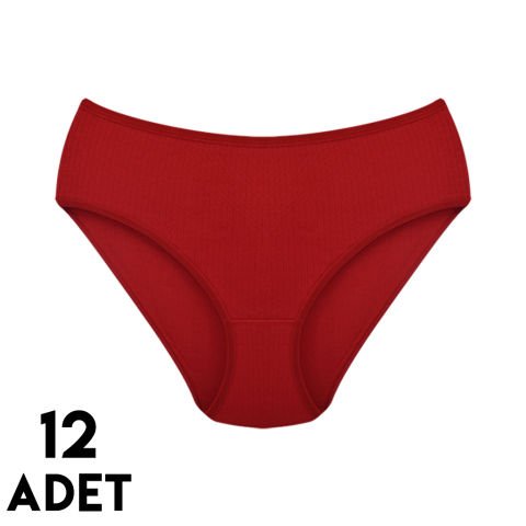İntimo 2702 (L-XL) Raporlu Biyeli Bayan Külot 12'li
