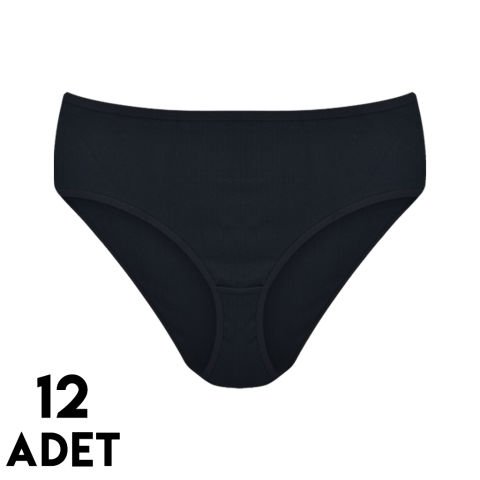 İntimo 2702 (L-XL) Raporlu Biyeli Bayan Külot 12'li