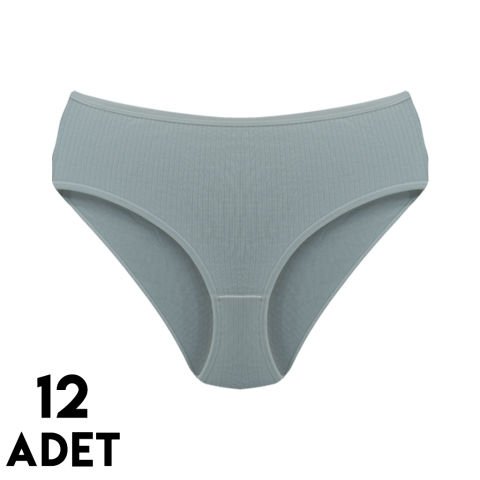 İntimo 2702 (L-XL) Raporlu Biyeli Bayan Külot 12'li