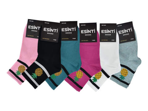 Esinti Bayan Kolej Çorap 12'li