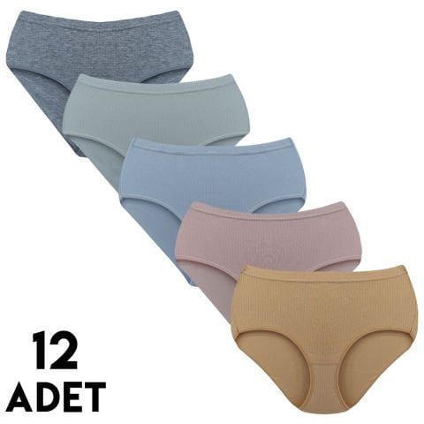 İntimo 2701 (L-XL-XXL) Raporlu Bayan Bato 12'li
