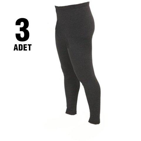 Hilal Yıldız Kışlık Bayan Tayt Battal Beden 3'lü