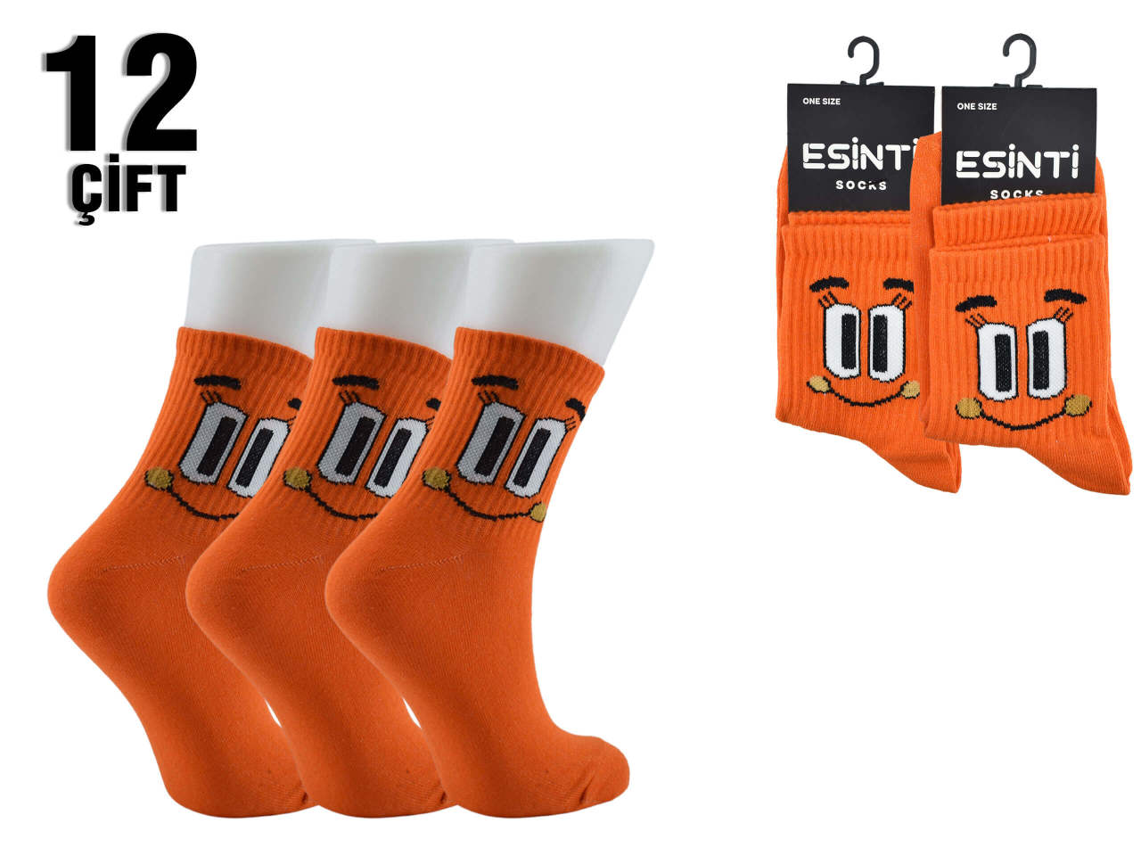 Esinti Bayan Kolej Çorap 12'li