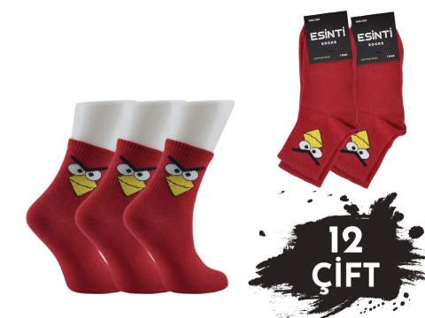 Esinti Bayan Kolej Çorap 12'li