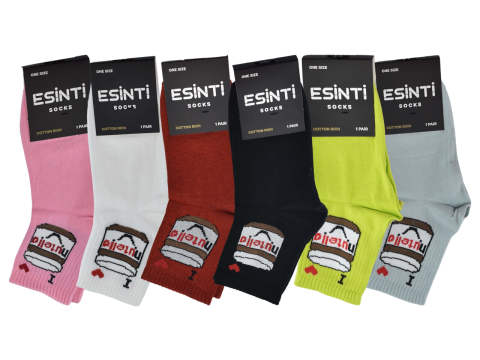 Esinti Bayan Kolej Çorap 12'li