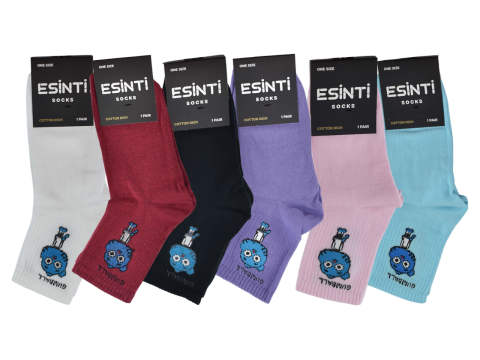 Esinti Bayan Kolej Çorap 12'li