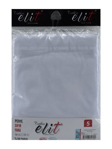 Tutku Elit 1003 Erkek Penye Sıfır Yaka Fanila