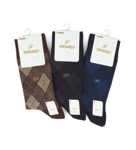 Mısırlı 1203 Modal Dikişsiz Erkek Çorap 6'lı