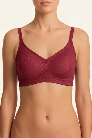 Layza 1281 (M-L-XL-XXL) Lazer Kesim Hayalet Dikişsiz Bayan Sütyen 6'lı