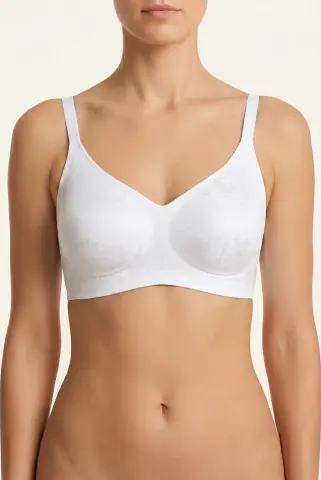 Layza 1281 (M-L-XL-XXL) Lazer Kesim Hayalet Dikişsiz Bayan Sütyen 6'lı