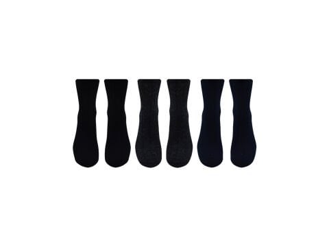 Bolero E-99 (41-45 NO) Yün Kışlık Havlu Erkek Çorap 6'lı