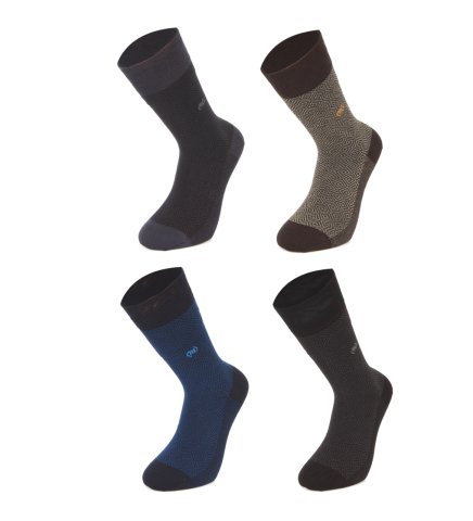 Mısırlı 1216 Bambu Dikişsiz Erkek Çorap 6'lı