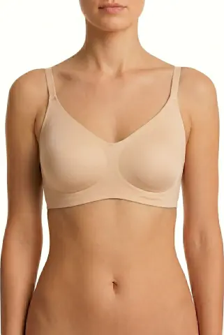 Layza 844 (M-L-XL-XXL) Lazer Kesim Hayalet Dikişsiz Bayan Sütyen 6'lı
