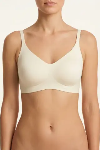 Layza 844 (M-L-XL-XXL) Lazer Kesim Hayalet Dikişsiz Bayan Sütyen 6'lı