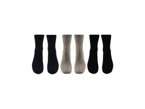 Bolero B-05 (36-40 NO) Yünlü Yumoş Kışlık Bayan Çorap 6'lı