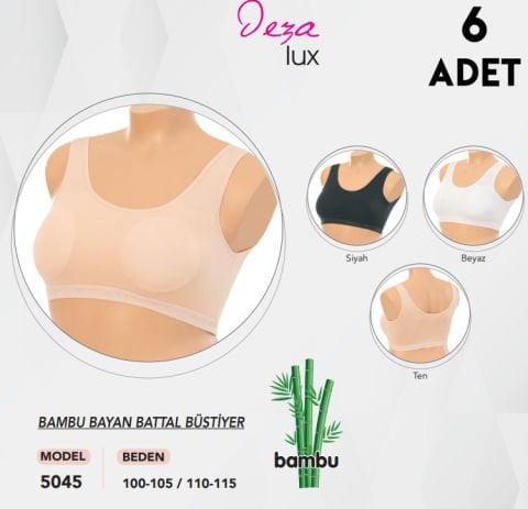 Dondeza 5045 Battal Bayan Bambu Bustiyer 6'lı