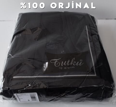 Tutku 0102 Erkek Renkli Ribana Atlet 6'lı
