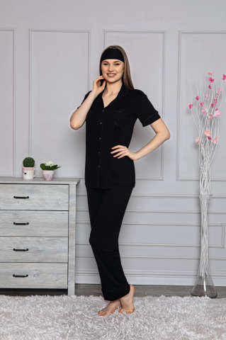 Tekten 6200 Kısa Kollu Bayan Pijama Takımı