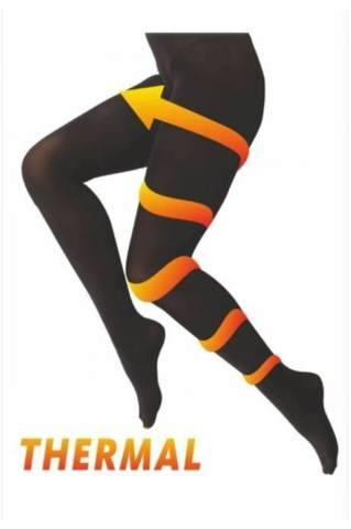 Dore 300 Den Peluş Bayan Termal Tayt